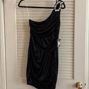 Teeze Me Black Cocktail Dress